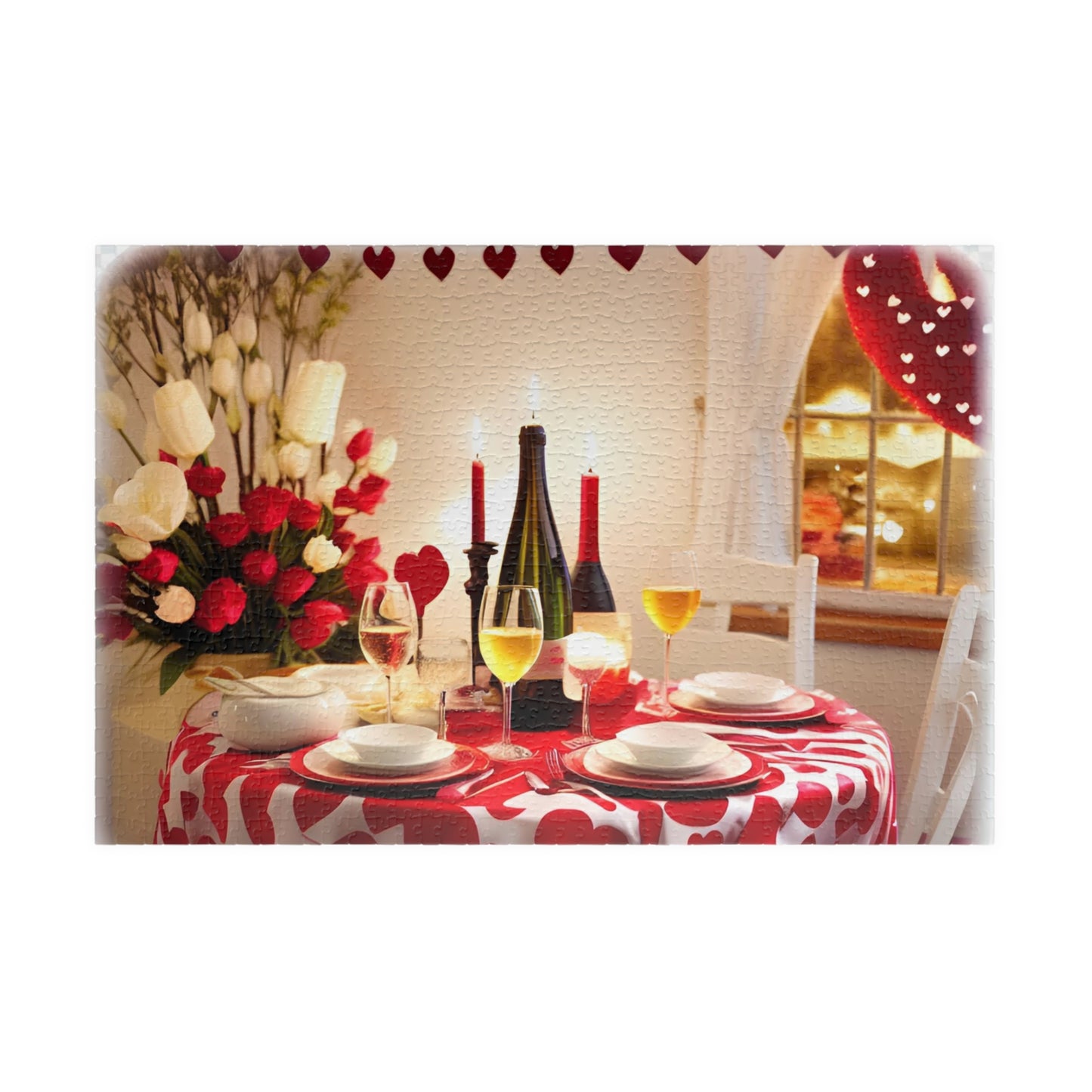 Romantic Valentine's Dinner Puzzle (110, 252, 520, 1014-piece)