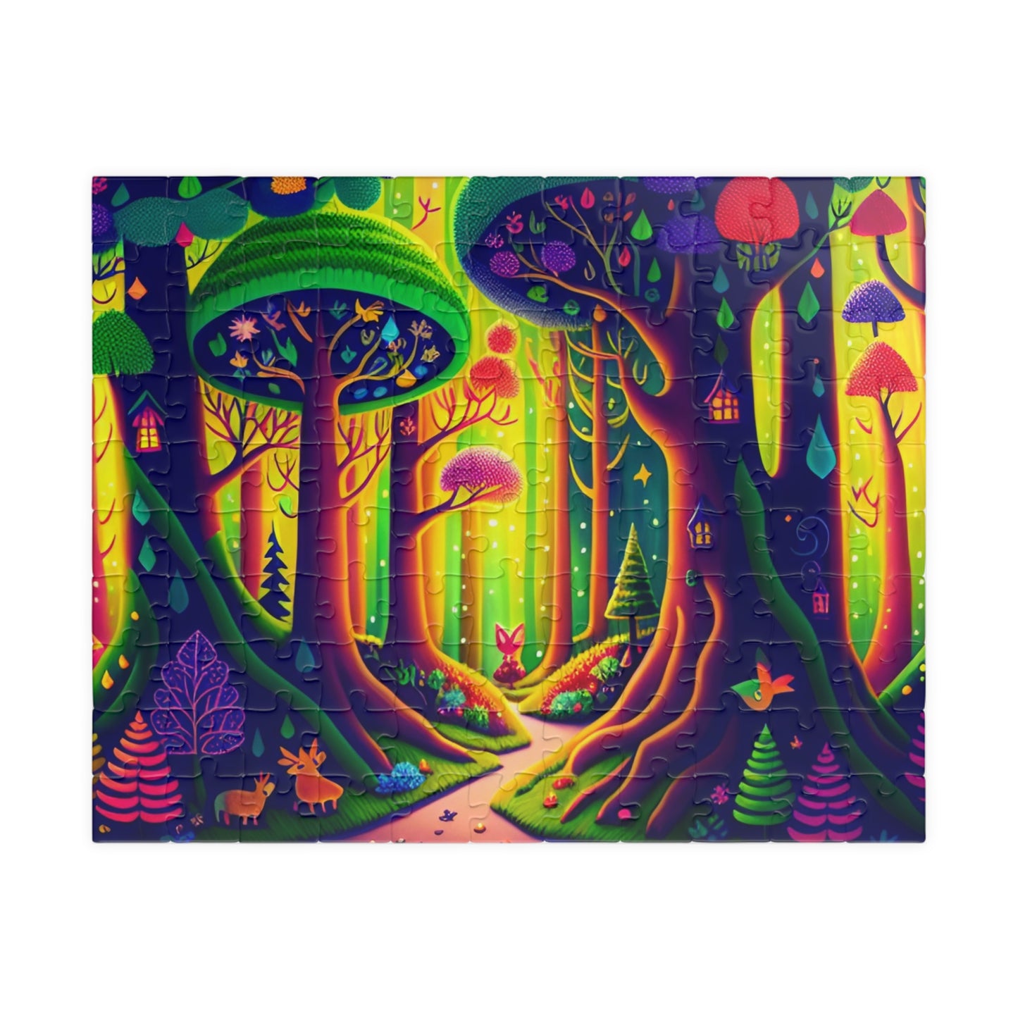 Kid’s Enchanted Forest Puzzle, 110-Piece