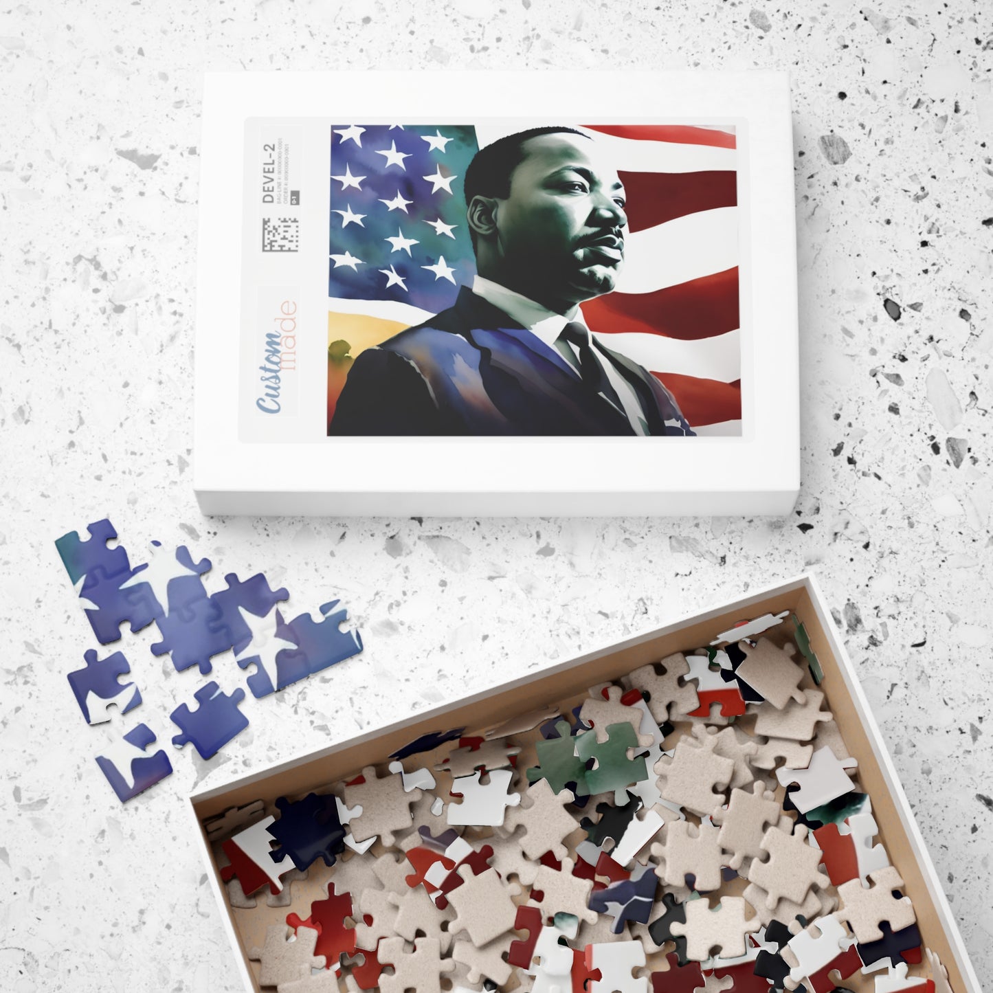 Martin Luther King Jr. Puzzle (110, 252, 520, 1014-piece)