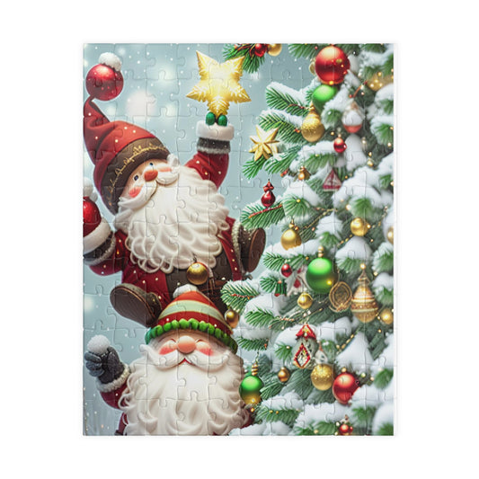 Christmas Gnomes Puzzle (110, 252, 500, 1014-piece)