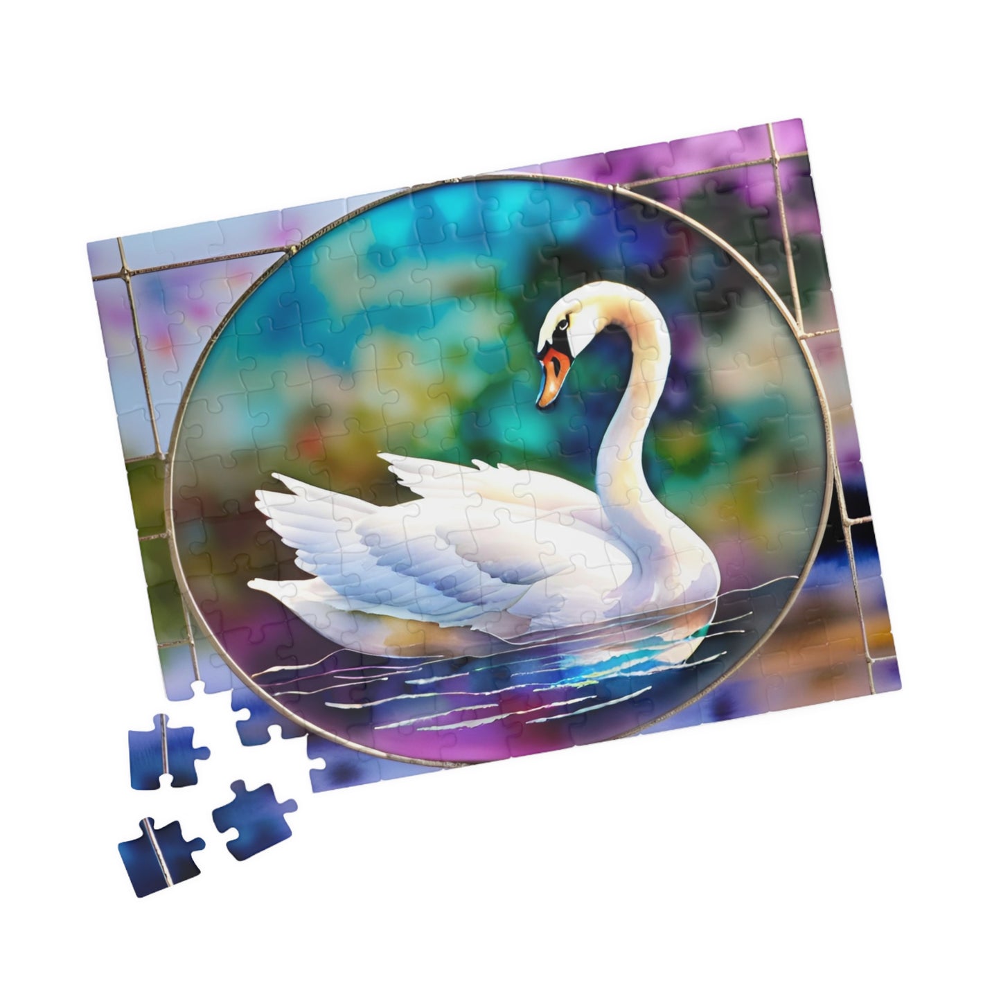 Swan Puzzle, 110 Piece