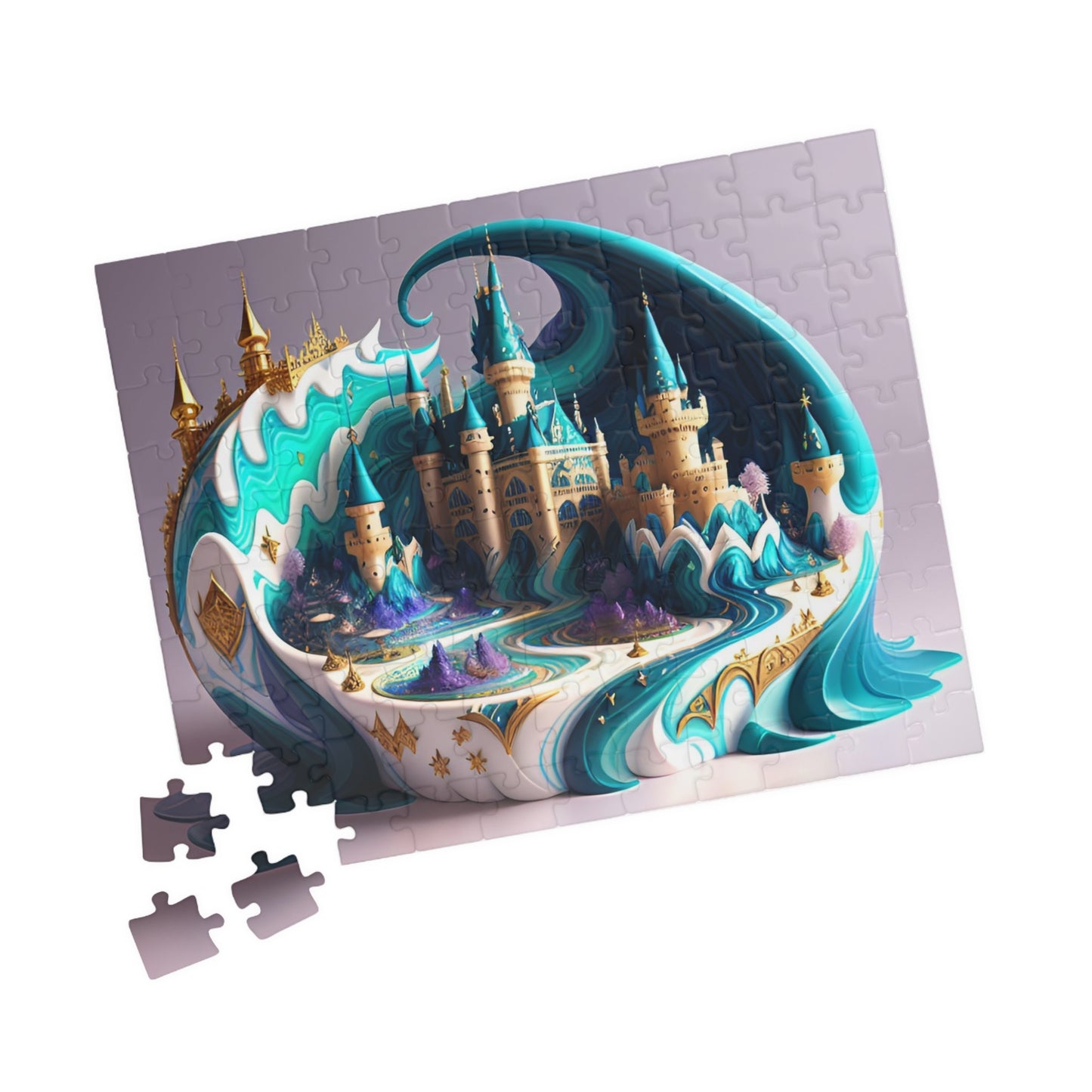 Kid's Magical Kingdom Puzzle, 110-Piece