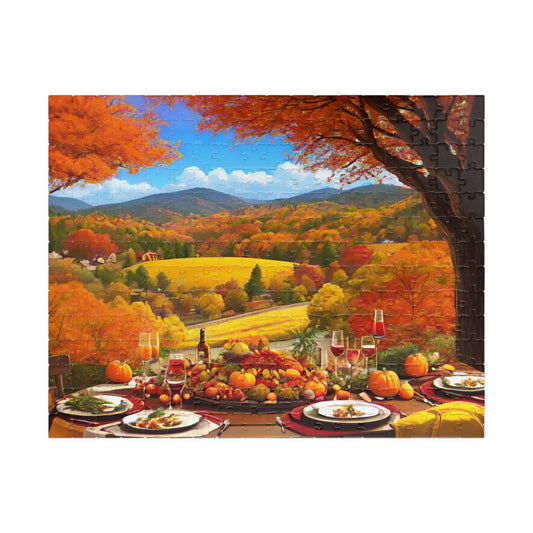 Thanksgiving Dinner Puzzle (110, 252, 500, 1014-piece)
