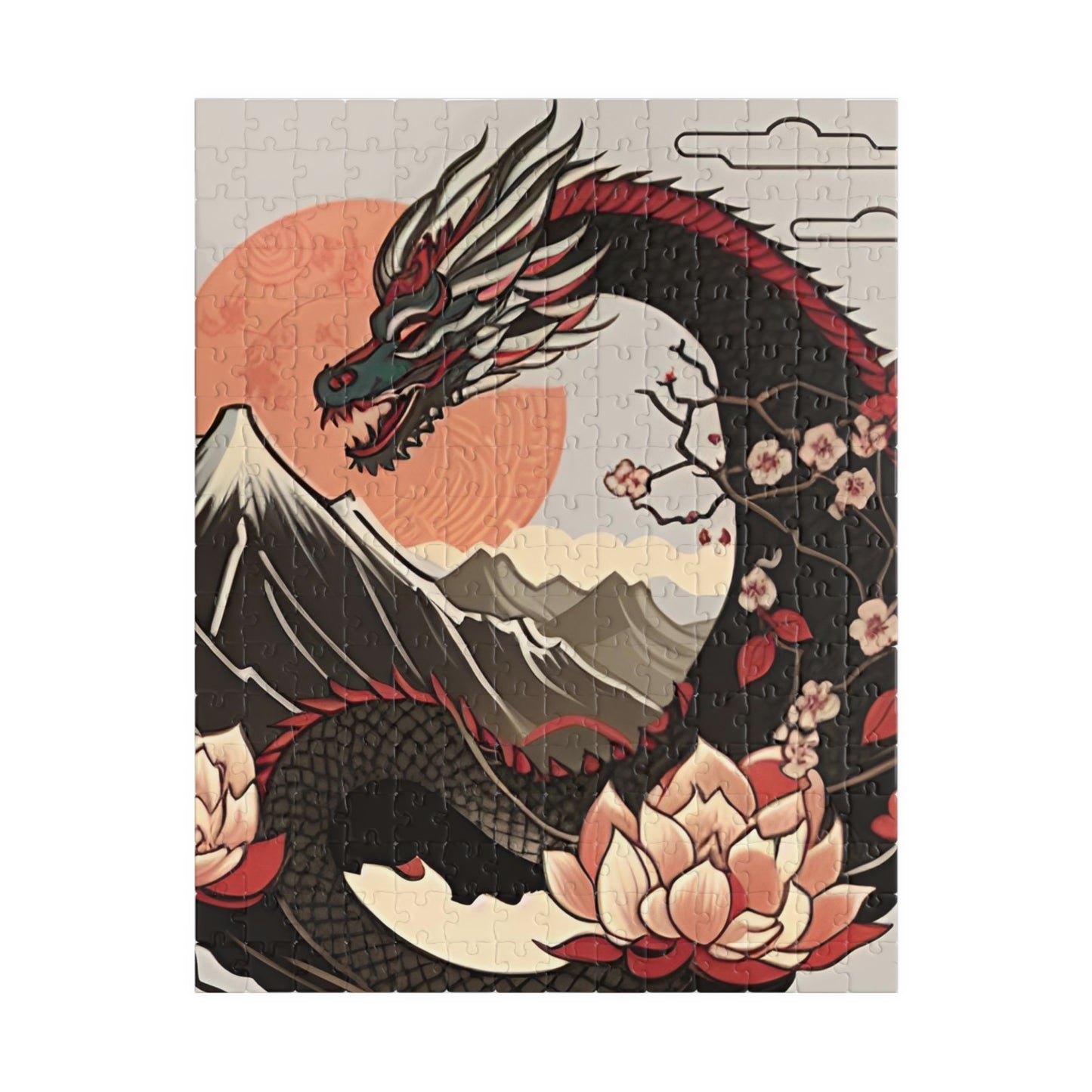 Year of the Wood Dragon 2024 Puzzle (110, 252, 520-piece)