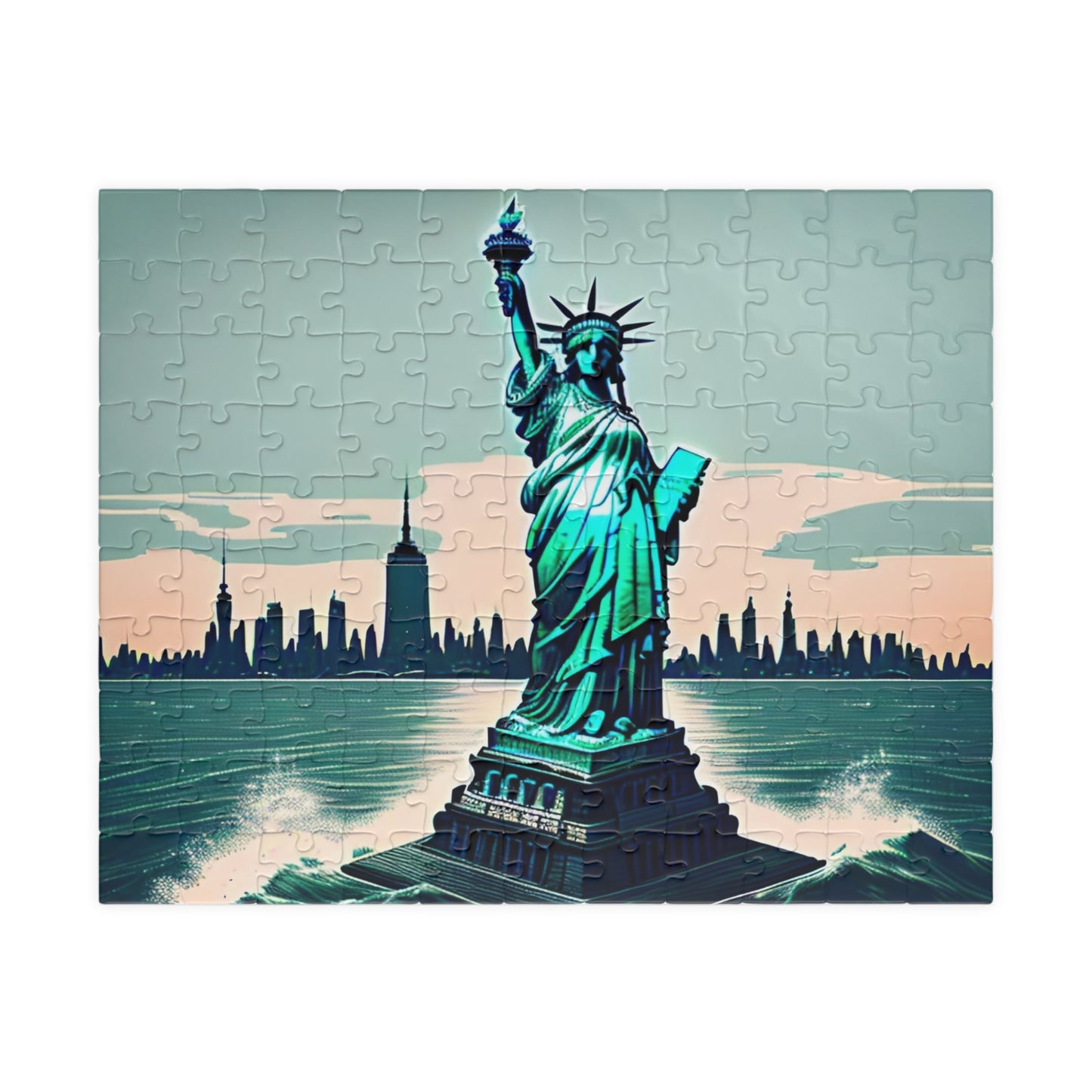 Kid's Statue of Liberty Puzzle, 110-Piece