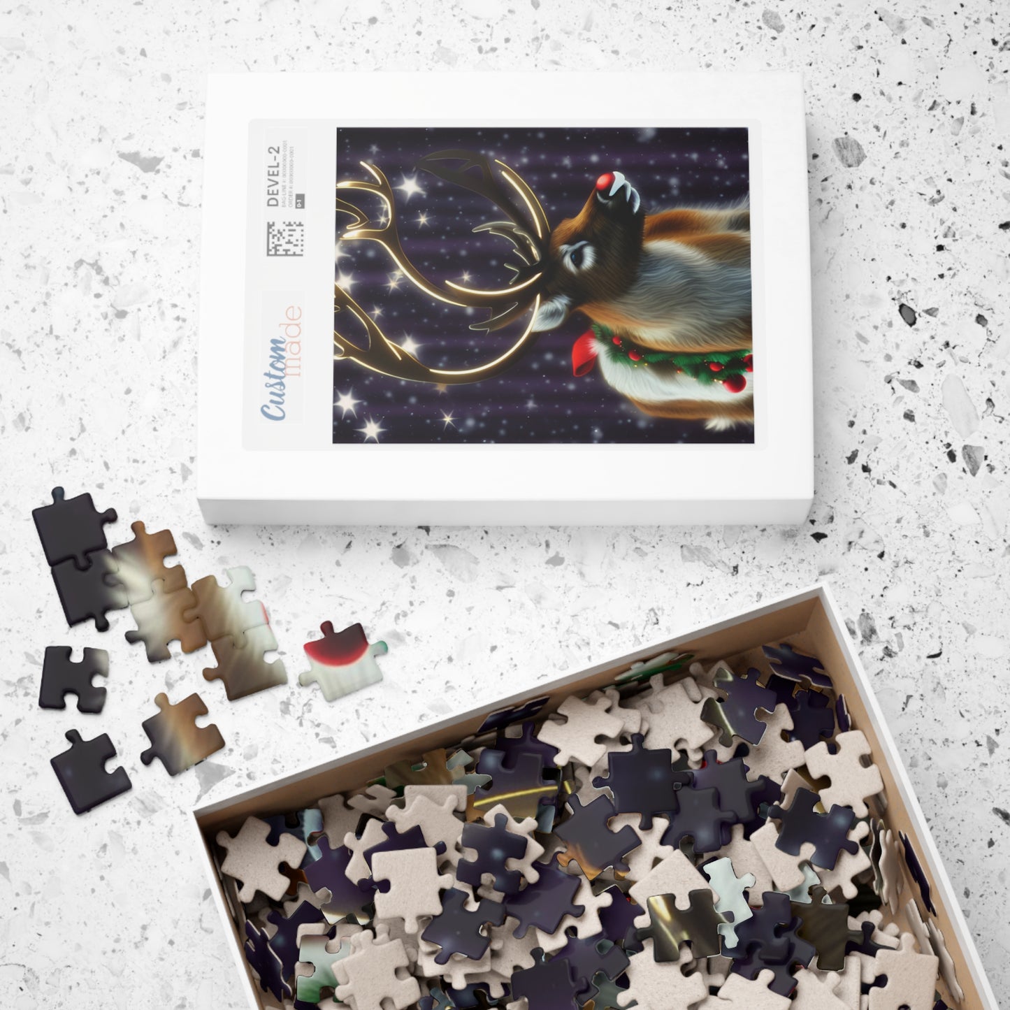 Rudolf Puzzle (110, 252, 500, 1014-piece)