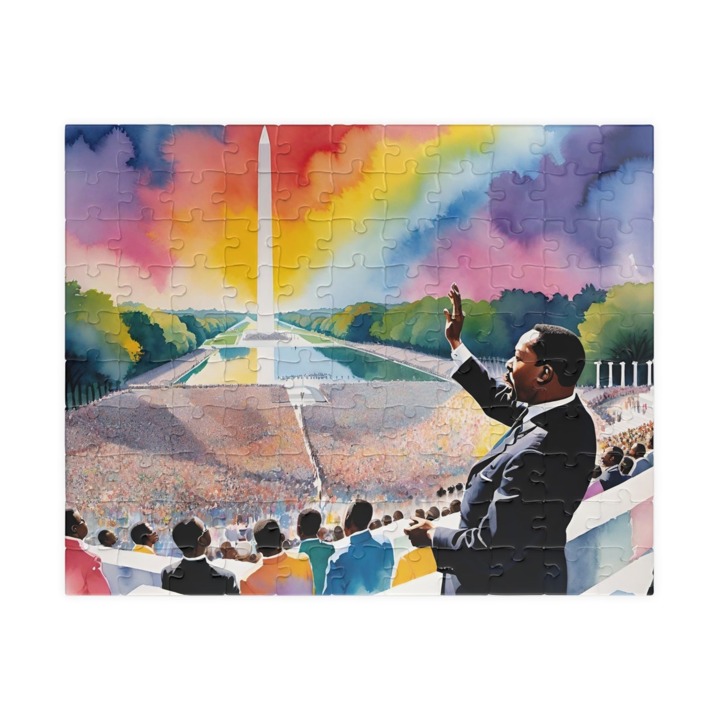 MLK I Have a Dream Puzzle (110, 252, 520, 1014-piece)