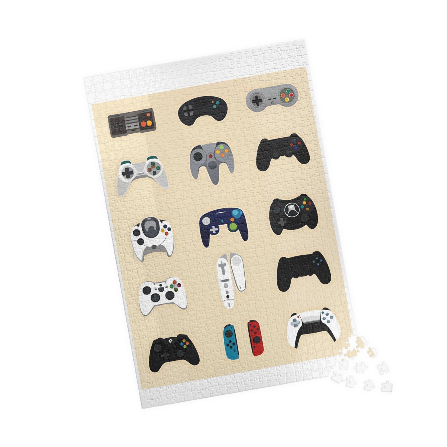 Gaming Controllers Puzzle (110, 252, 520, 1014-piece)