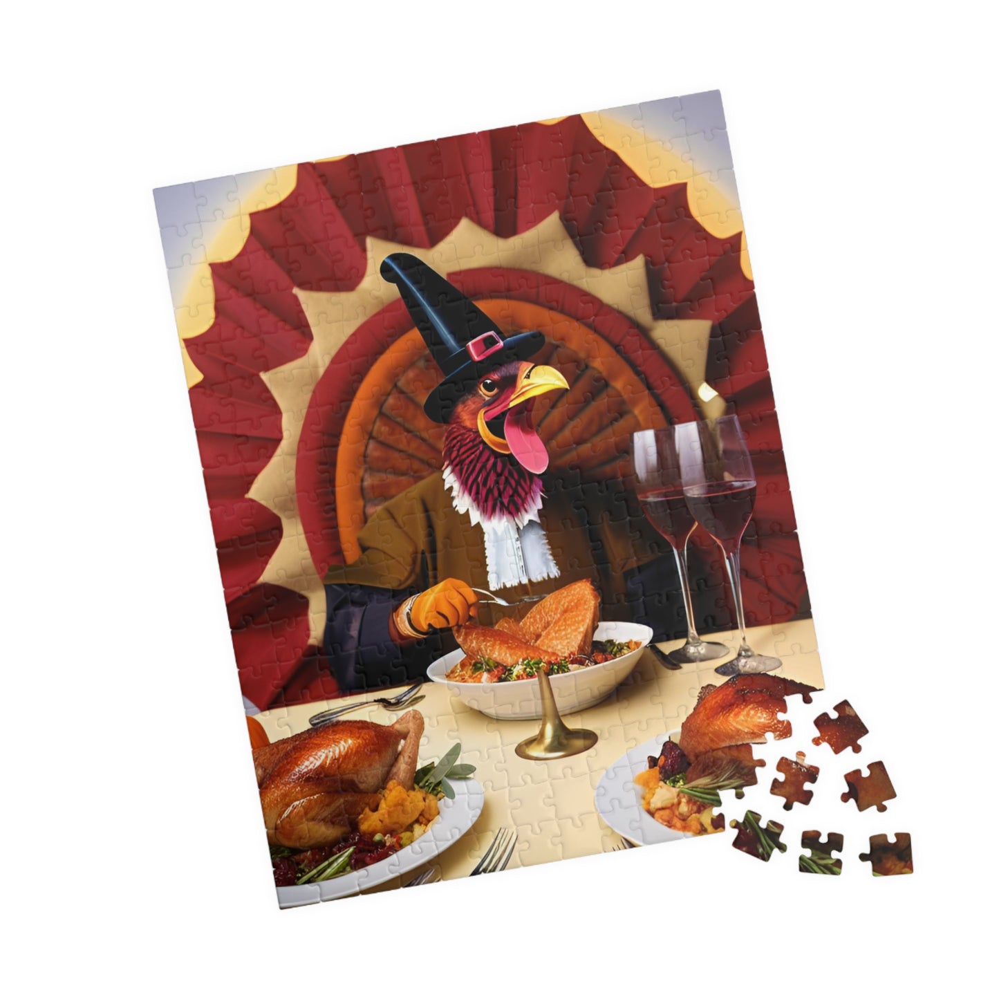 Funny Turkey Puzzle (110, 252, 500, 1014-piece)