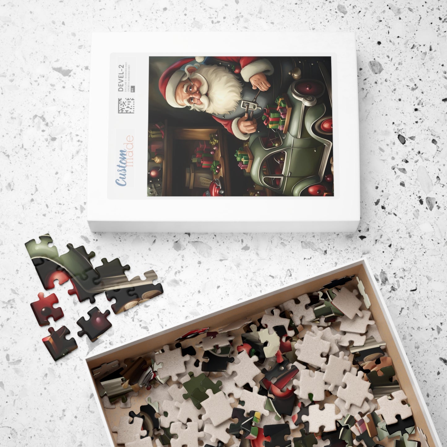 Santa's Workshop Puzzle (110, 252, 500, 1014-piece)