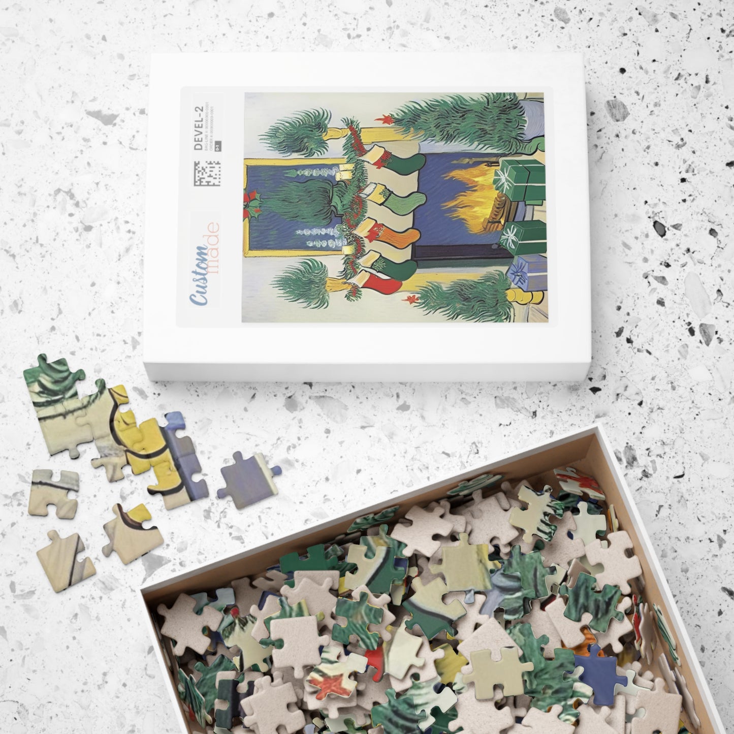 Van Gogh Fireplace Puzzle (110, 252, 500, 1014-piece)