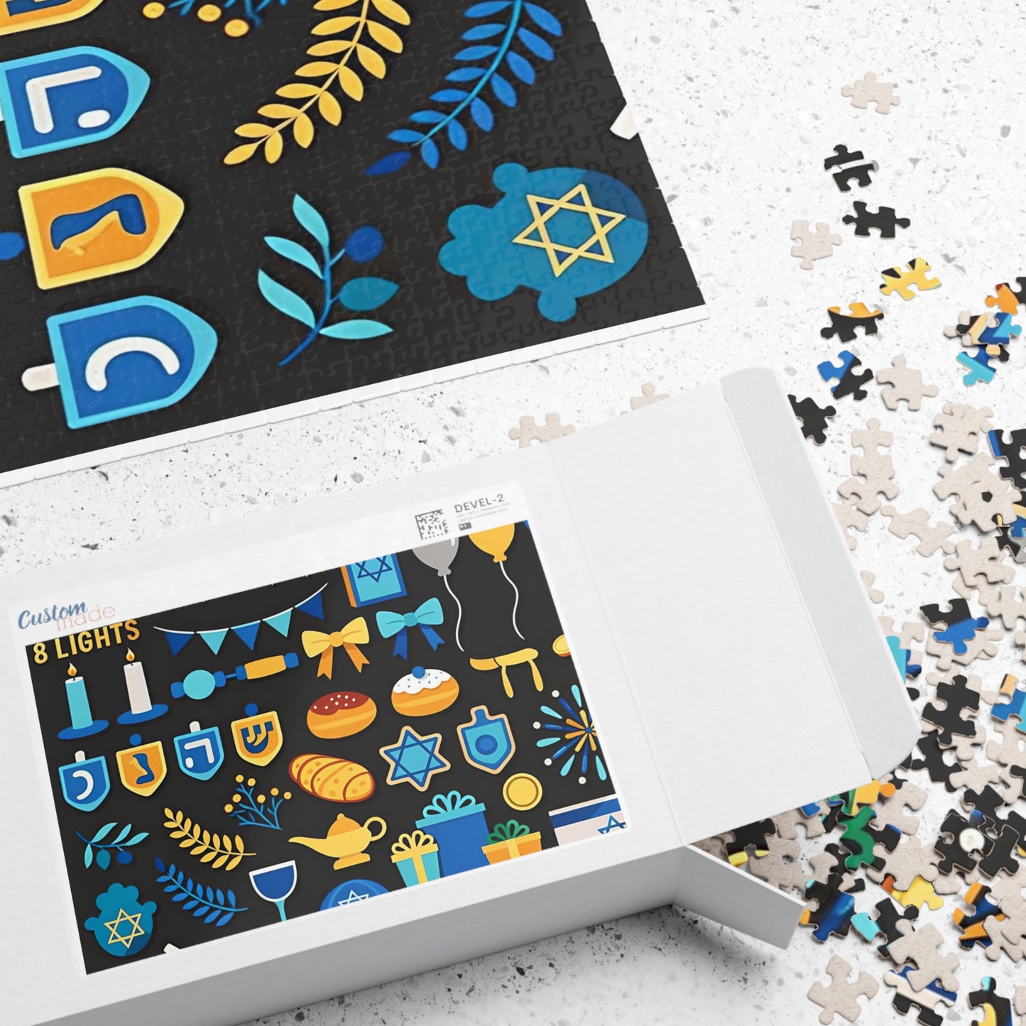 Hanukkah Puzzle (110, 252, 500, 1014-piece)