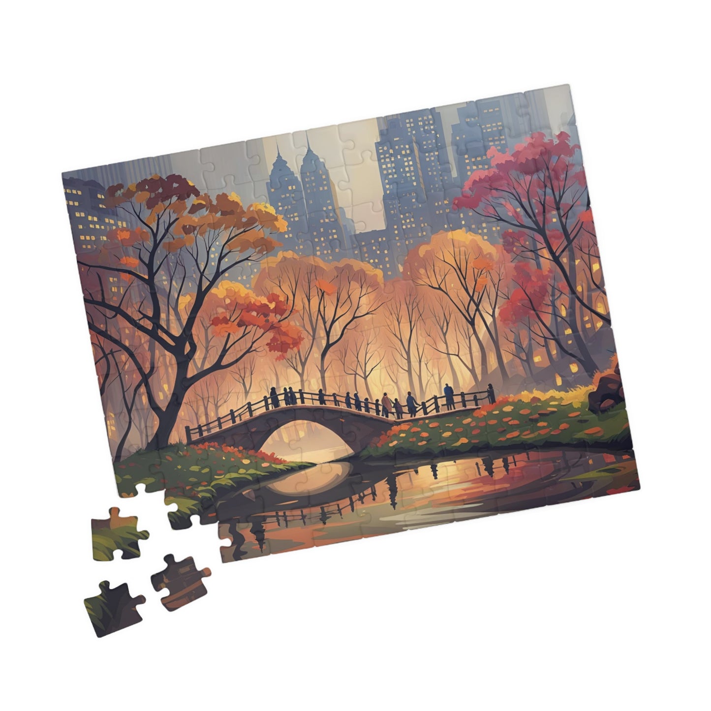 Central Park in Autumn Puzzle (110, 252, 500, 1014-piece)