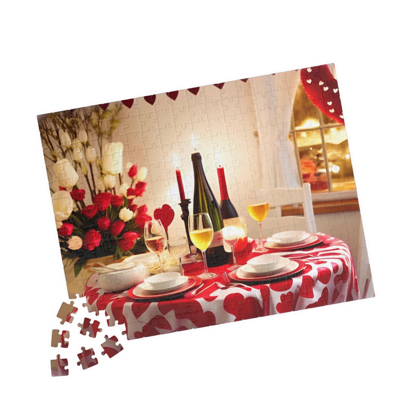 Romantic Valentine's Dinner Puzzle (110, 252, 520, 1014-piece)
