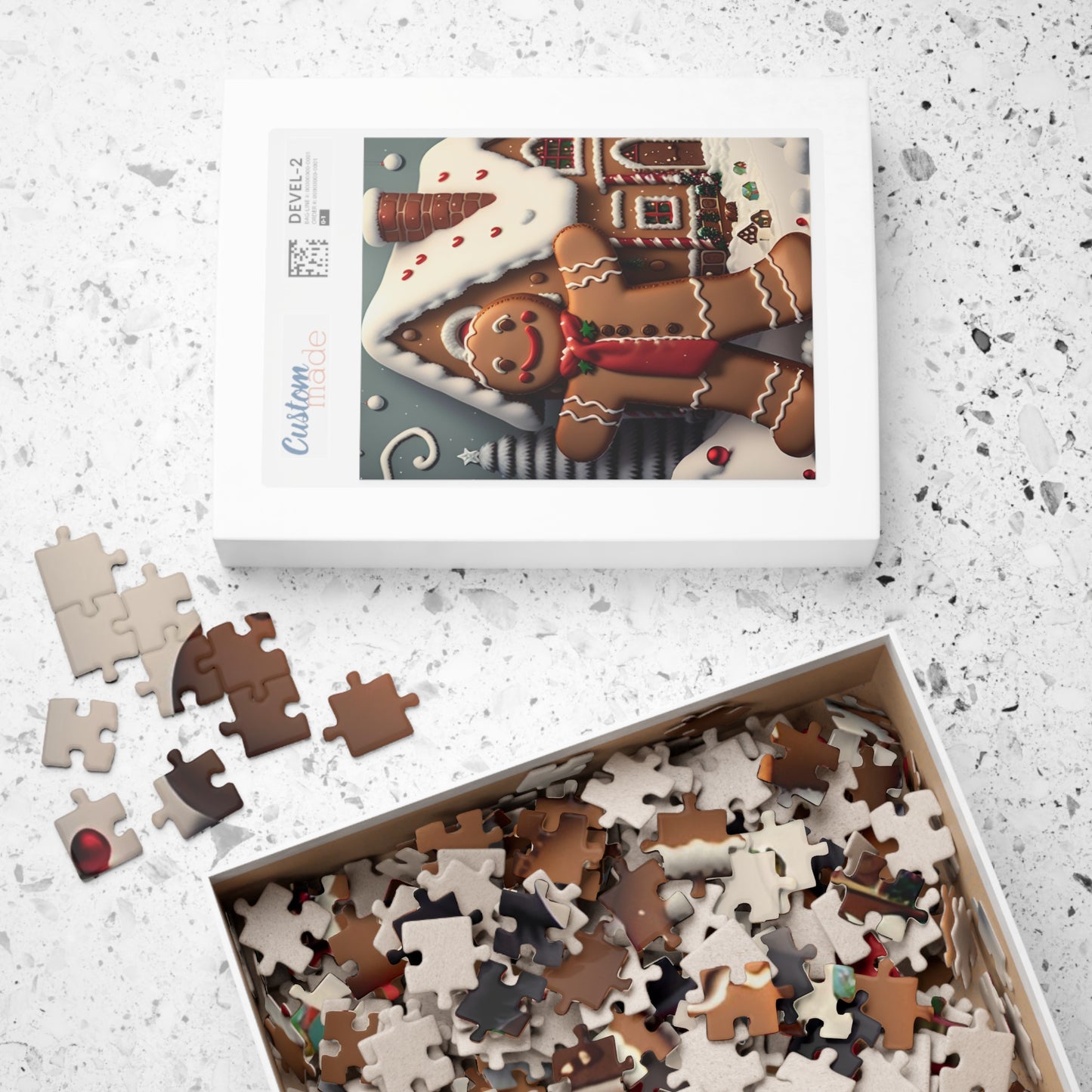 Gingerbread Man Puzzle (110, 252, 500, 1014-piece)