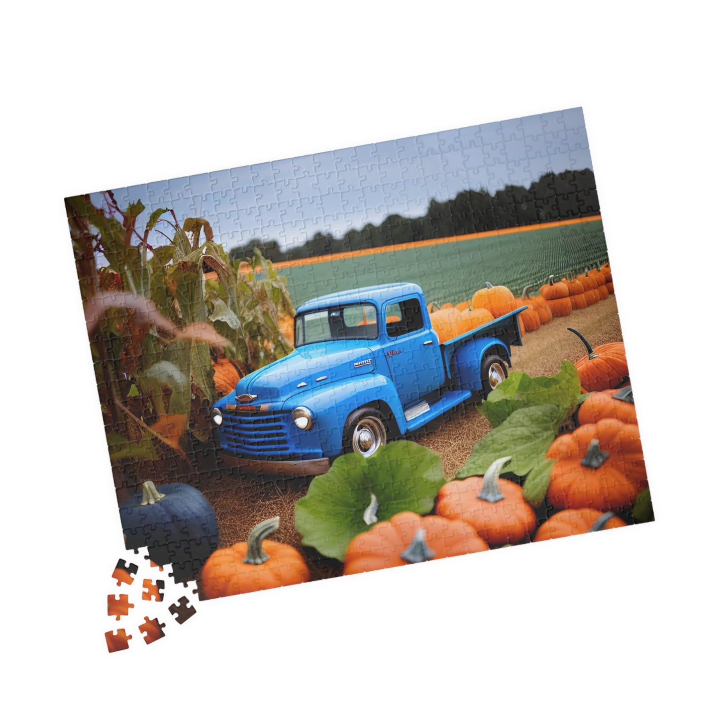 Thanksgiving Pumpkin Patch Puzzle (110, 252, 500, 1014-piece)
