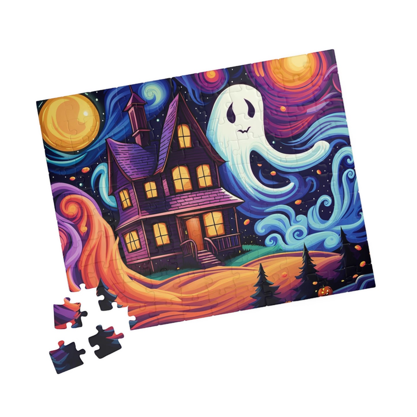 Fun Ghost Puzzle, 110-Piece