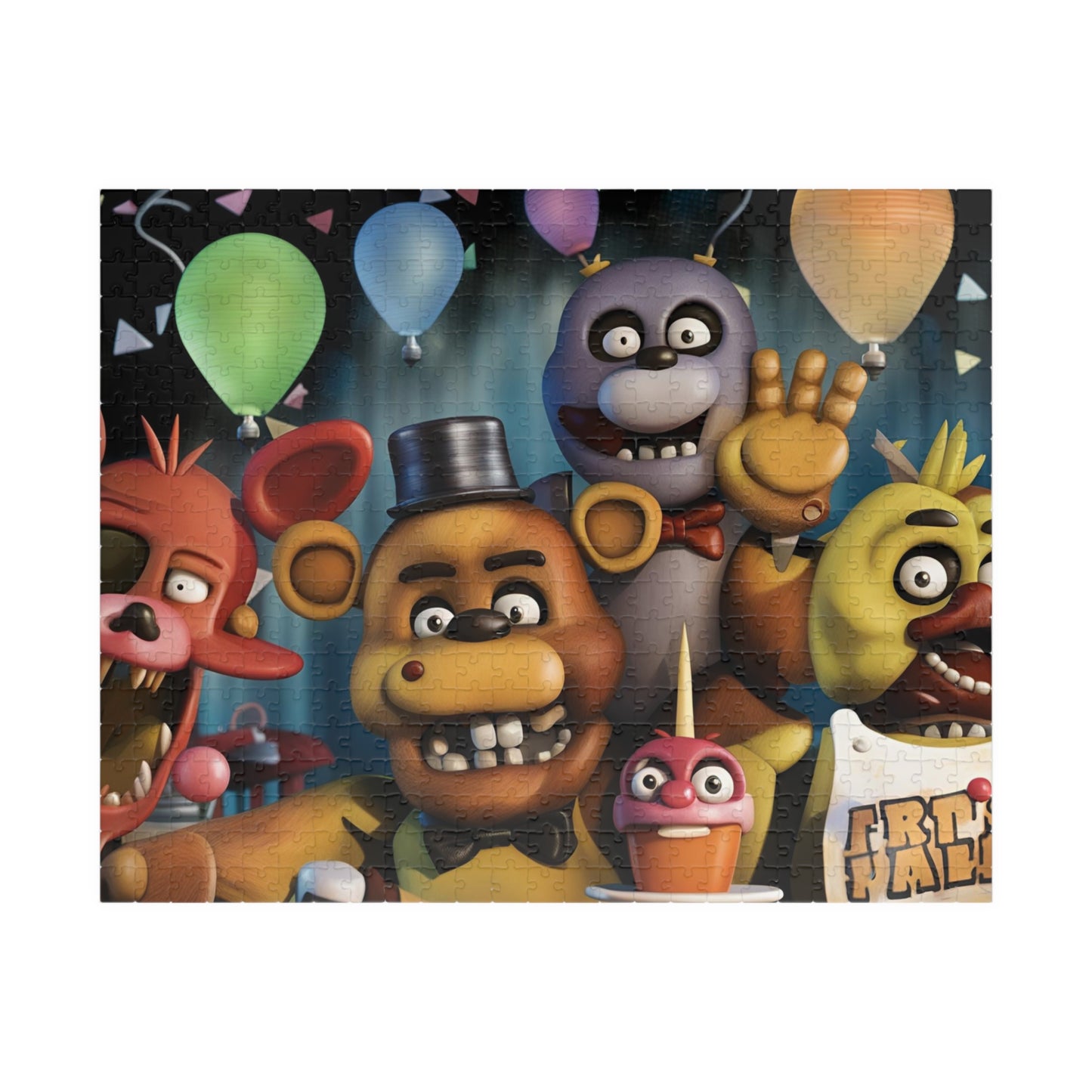 Friday Nights at Freddy's Puzzle (110, 252, 520, 1014-piece)
