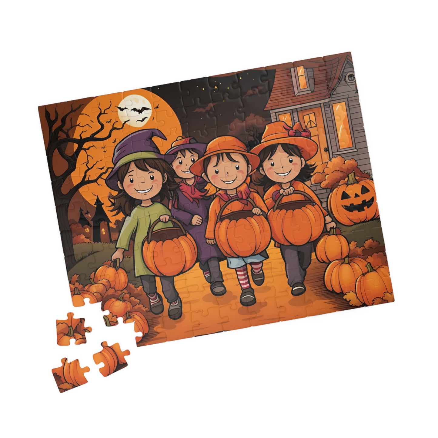 Halloween Puzzle, 110-Piece