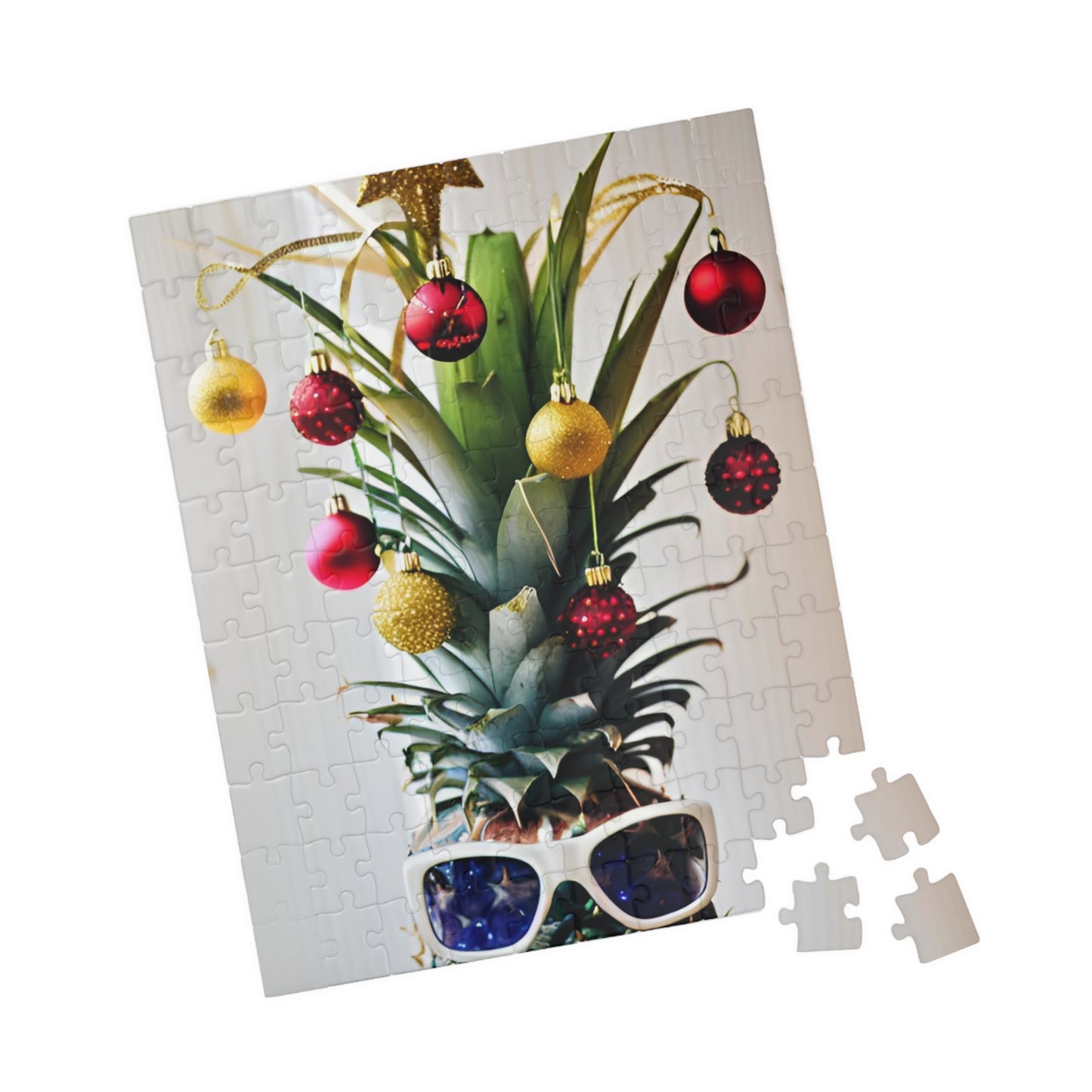 Pineapple Christmas Tree Puzzle (110, 252, 520, 1014-piece)