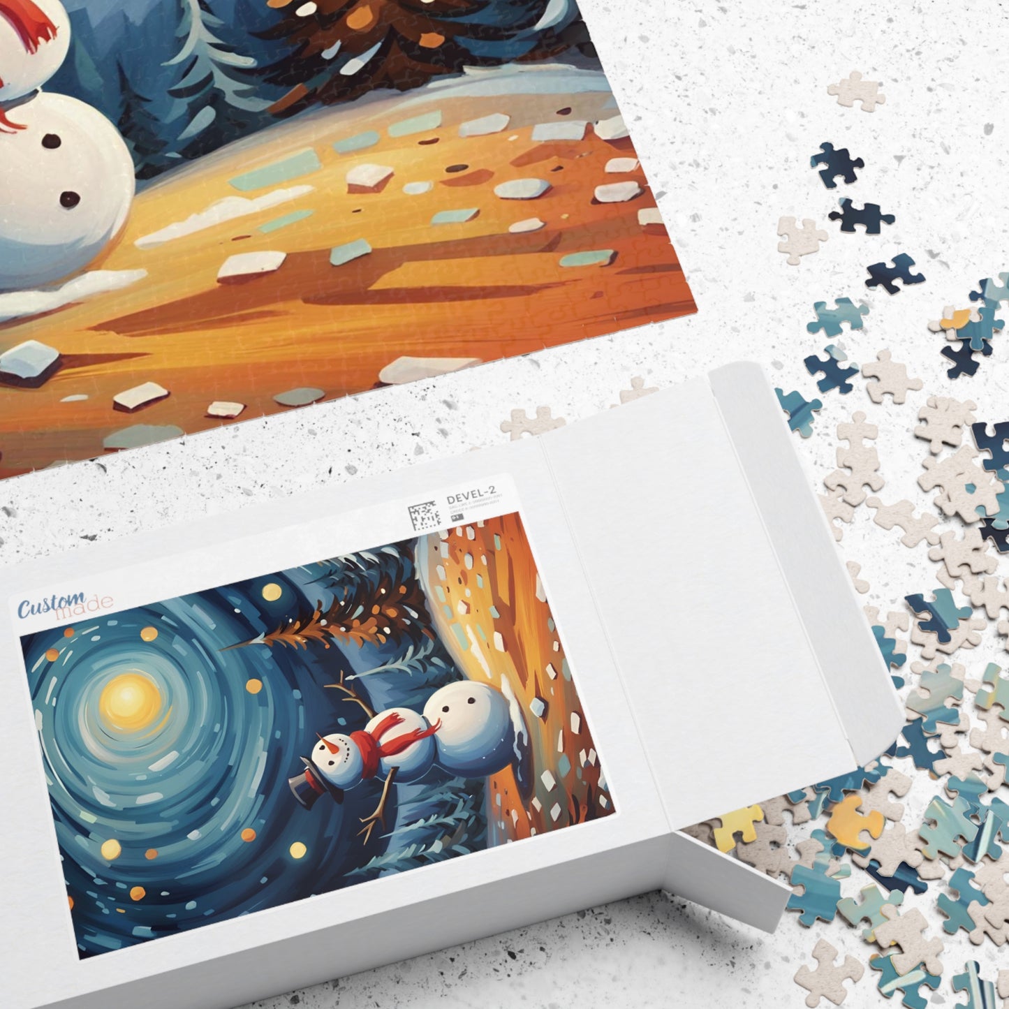 Christmas Sky Puzzle (110, 252, 500, 1014-piece)