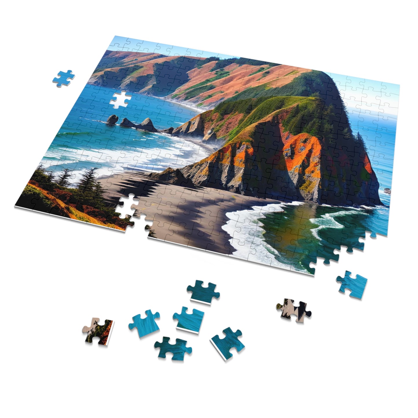 Family Lost Coast Jigsaw Puzzle, 252-Piece
