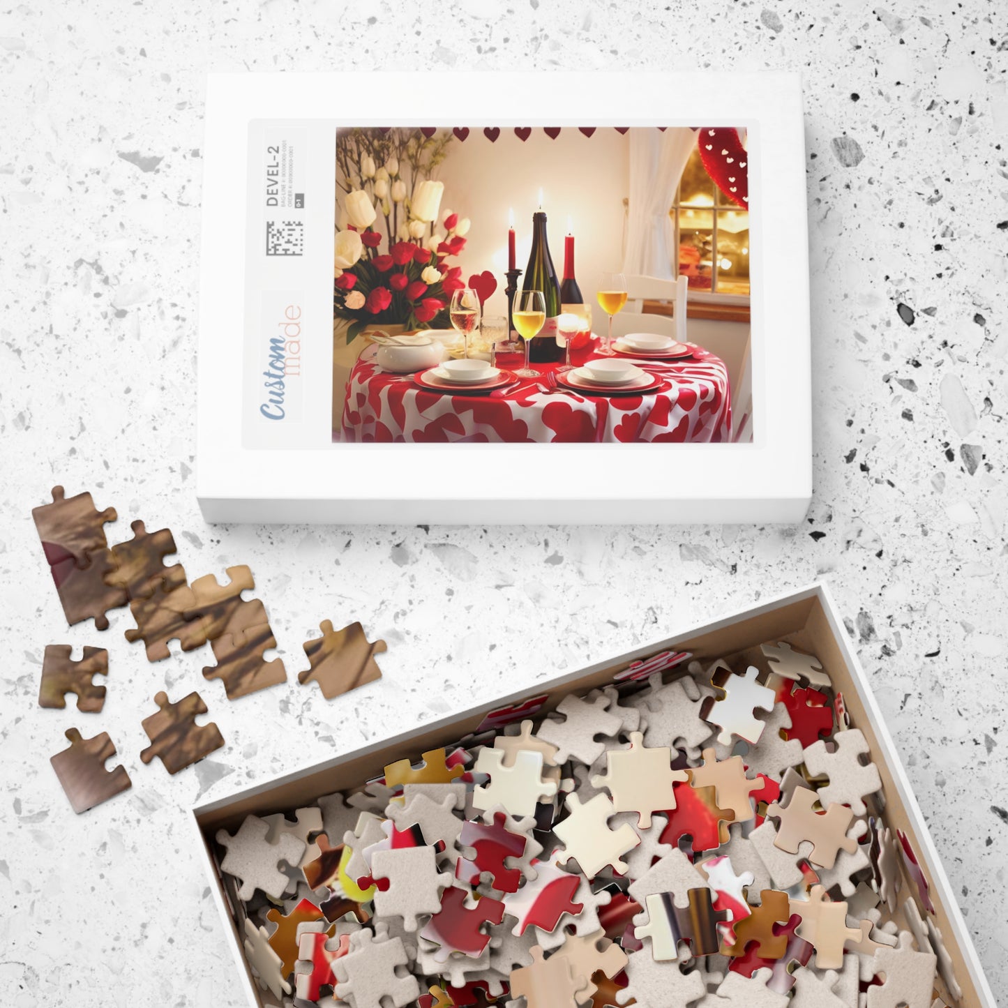 Romantic Valentine's Dinner Puzzle (110, 252, 520, 1014-piece)