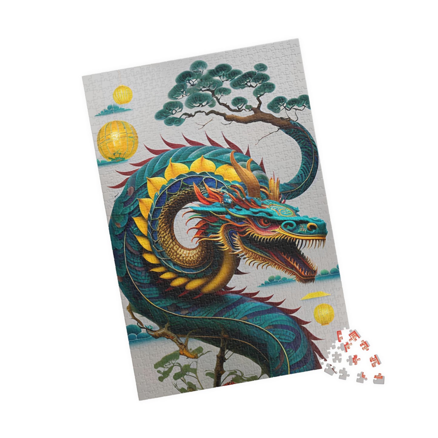 Year of the Wood Dragon 2024 Puzzle (110, 252, 520, 1014-piece)