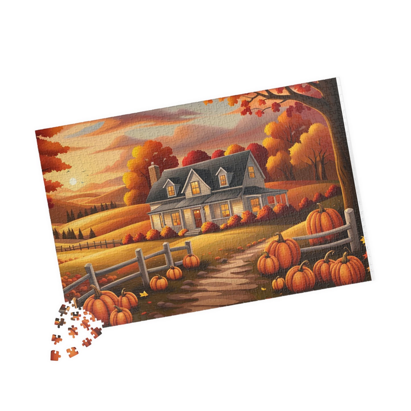 Fall Puzzle (110, 252, 500, 1014-piece)