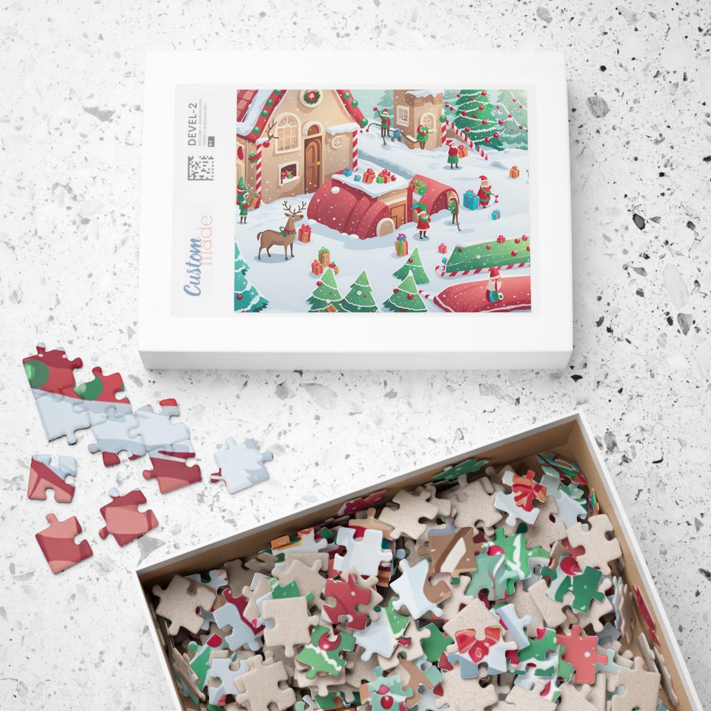 Christmas Village Puzzle (110, 252, 500, 1014-piece)