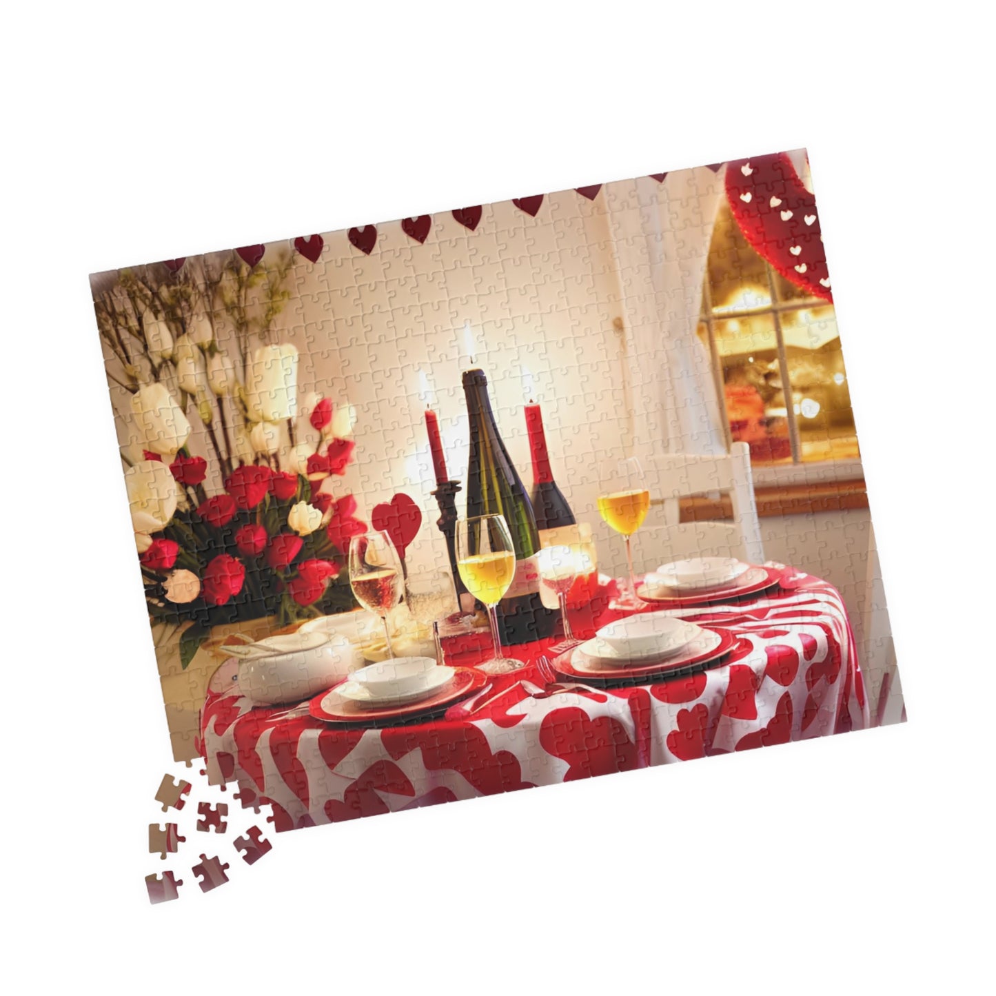 Romantic Valentine's Dinner Puzzle (110, 252, 520, 1014-piece)