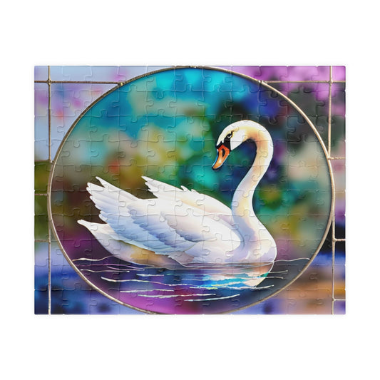 Swan Puzzle, 110 Piece