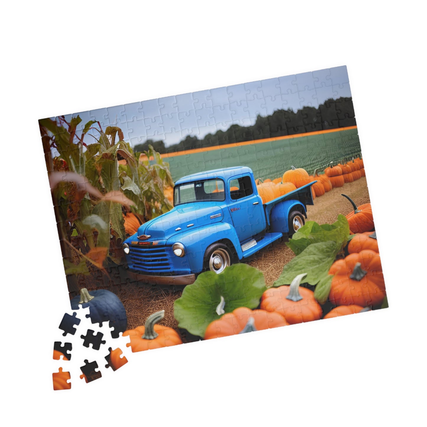 Thanksgiving Pumpkin Patch Puzzle (110, 252, 500, 1014-piece)