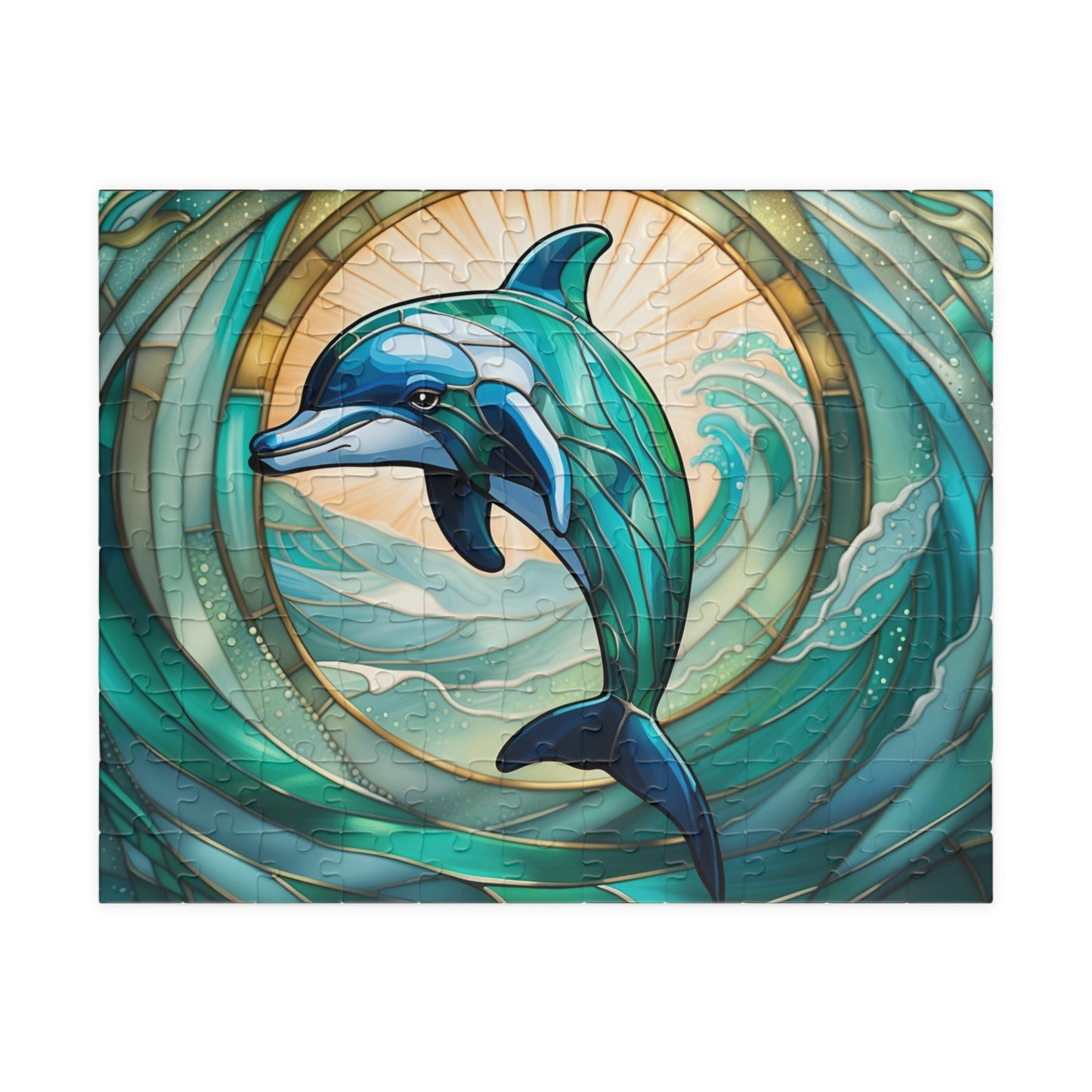 Dolphin Puzzle, 110-Piece