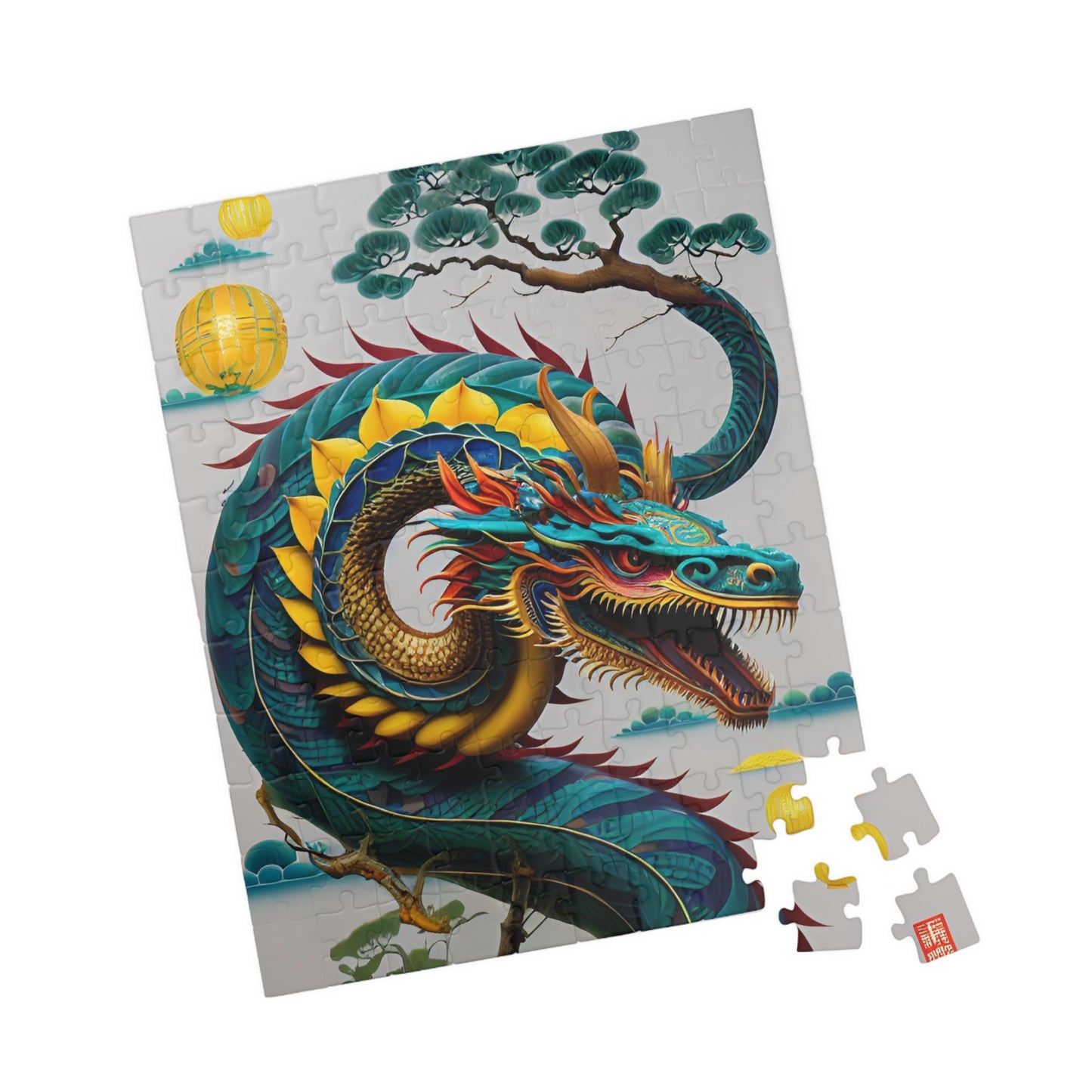 Year of the Wood Dragon 2024 Puzzle (110, 252, 520, 1014-piece)