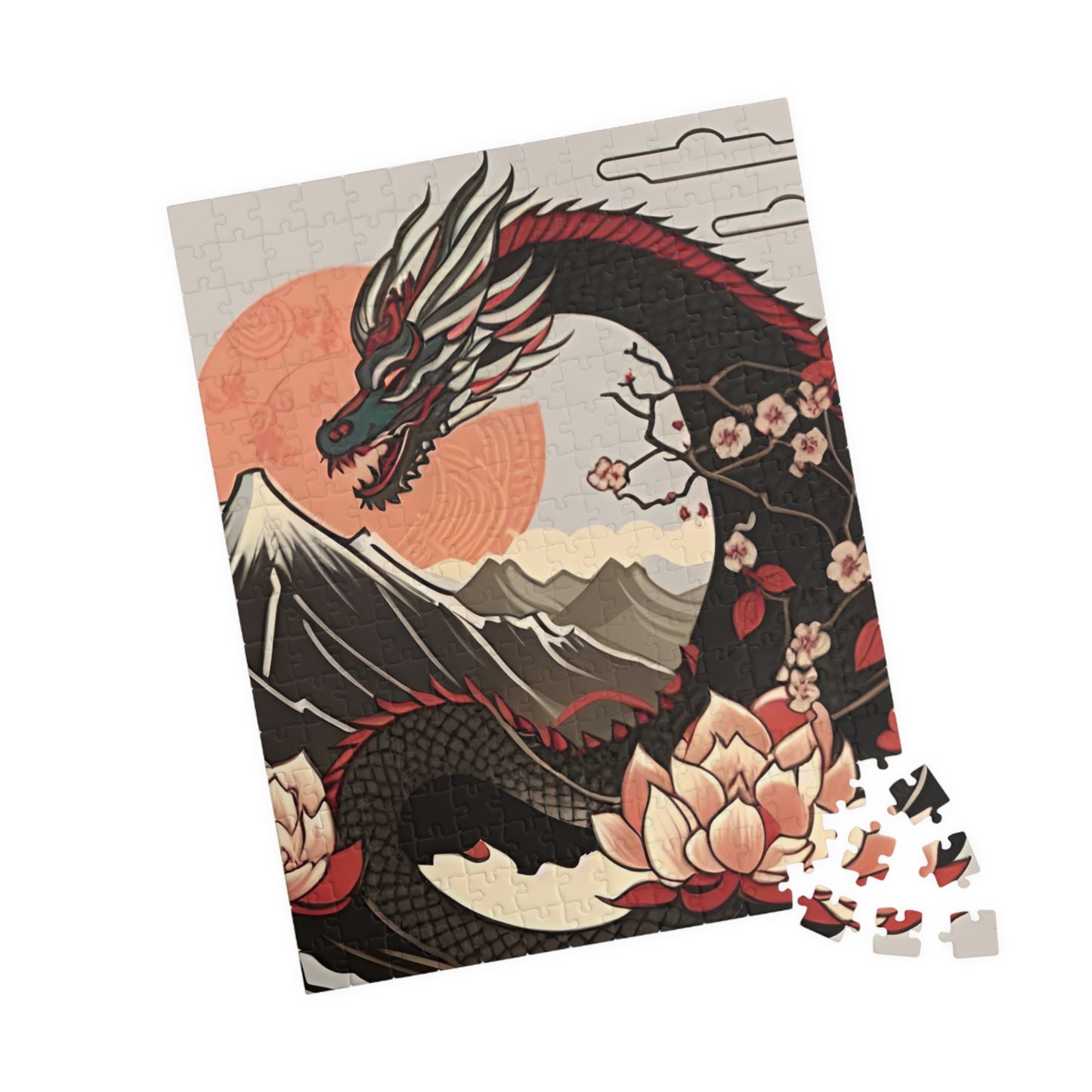 Year of the Wood Dragon 2024 Puzzle (110, 252, 520-piece)