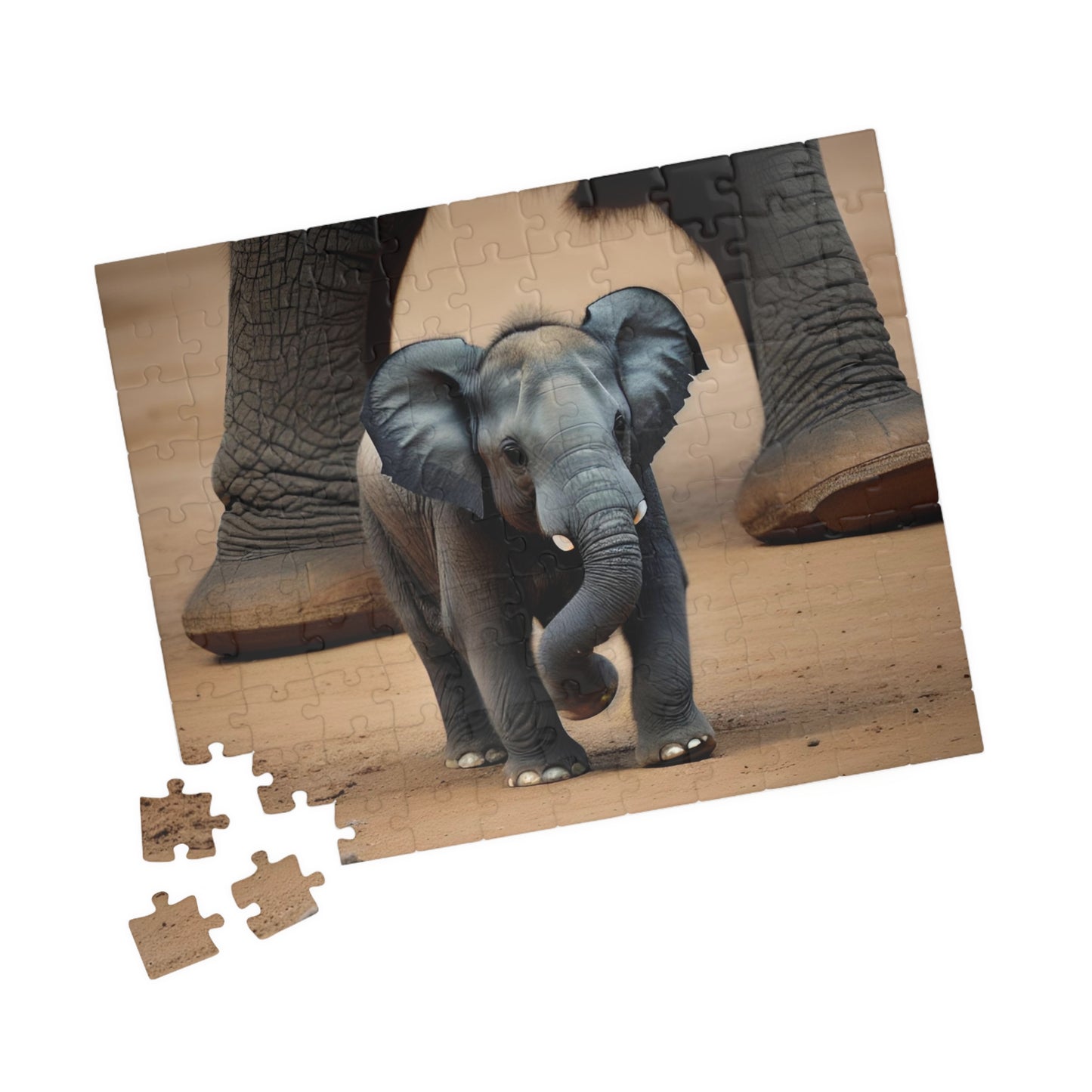 Kid’s Elephant Puzzle, 110 Piece