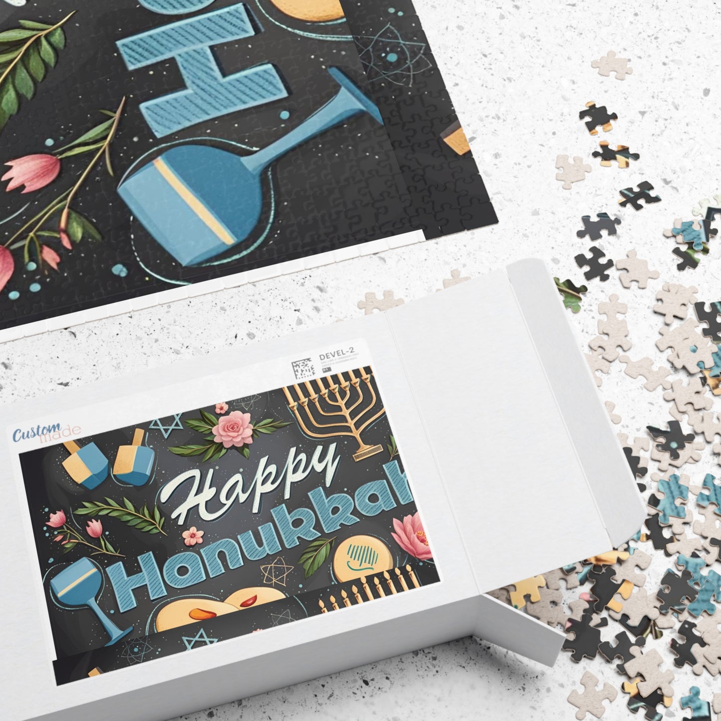 Happy Hanukkah Puzzle (110, 252, 500, 1014-piece)