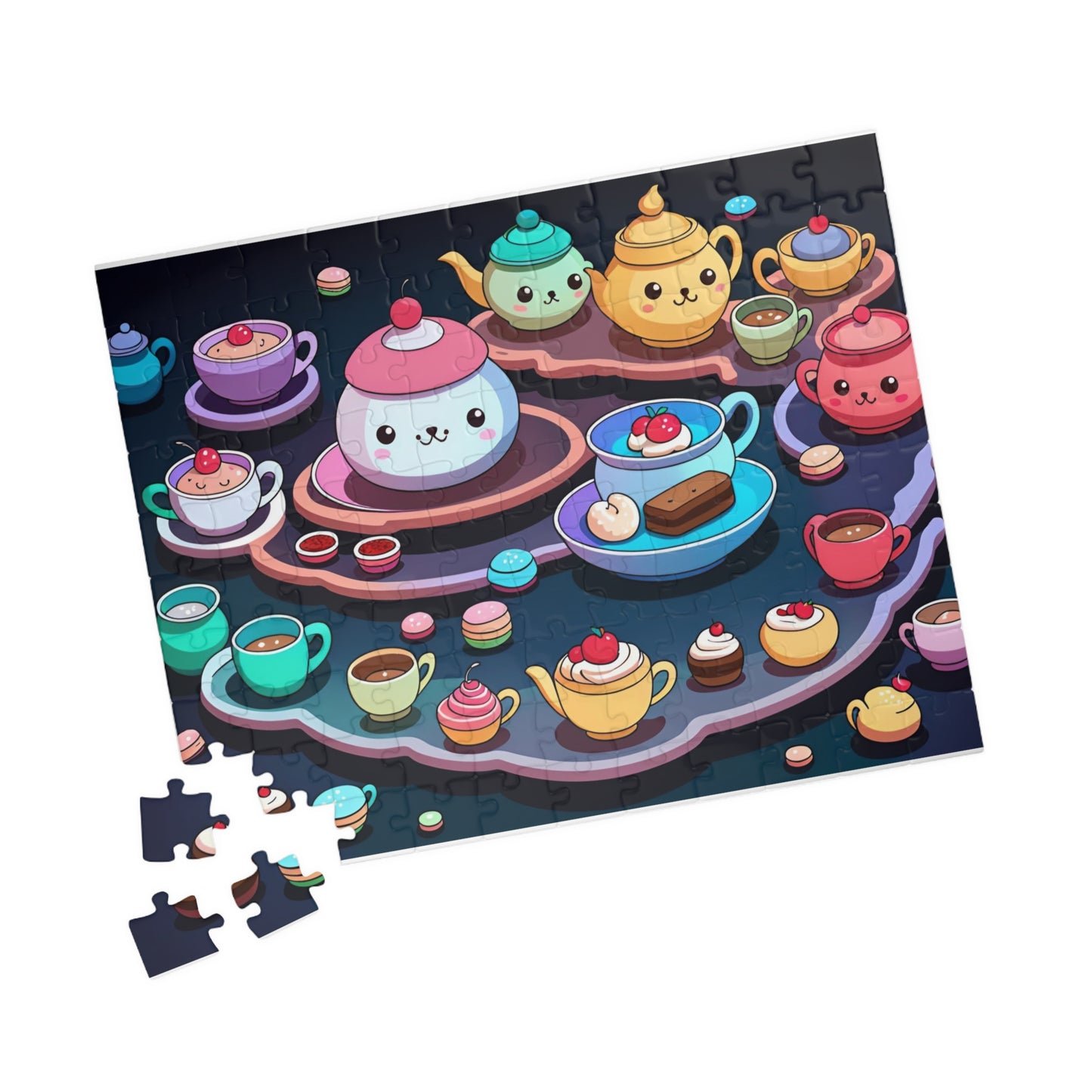 Kid's Mallow Tea Party Puzzle, 110-Piece