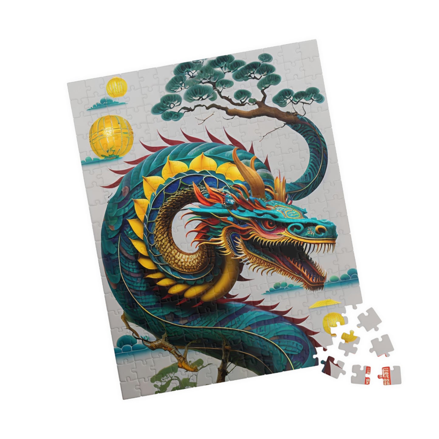 Year of the Wood Dragon 2024 Puzzle (110, 252, 520, 1014-piece)